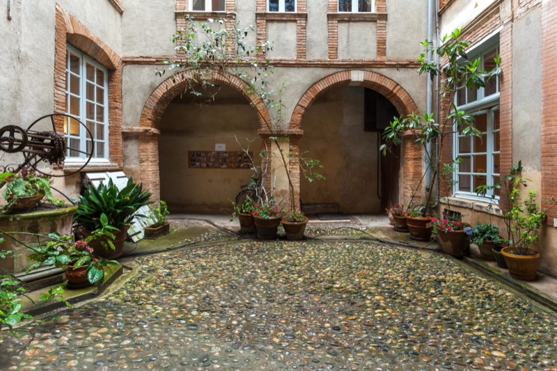 La cour intérieure